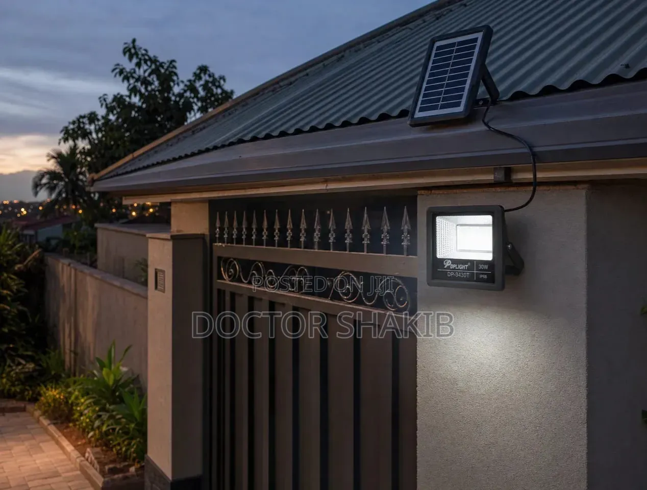 DPLIGHT DP-3430T Solar Floodlight