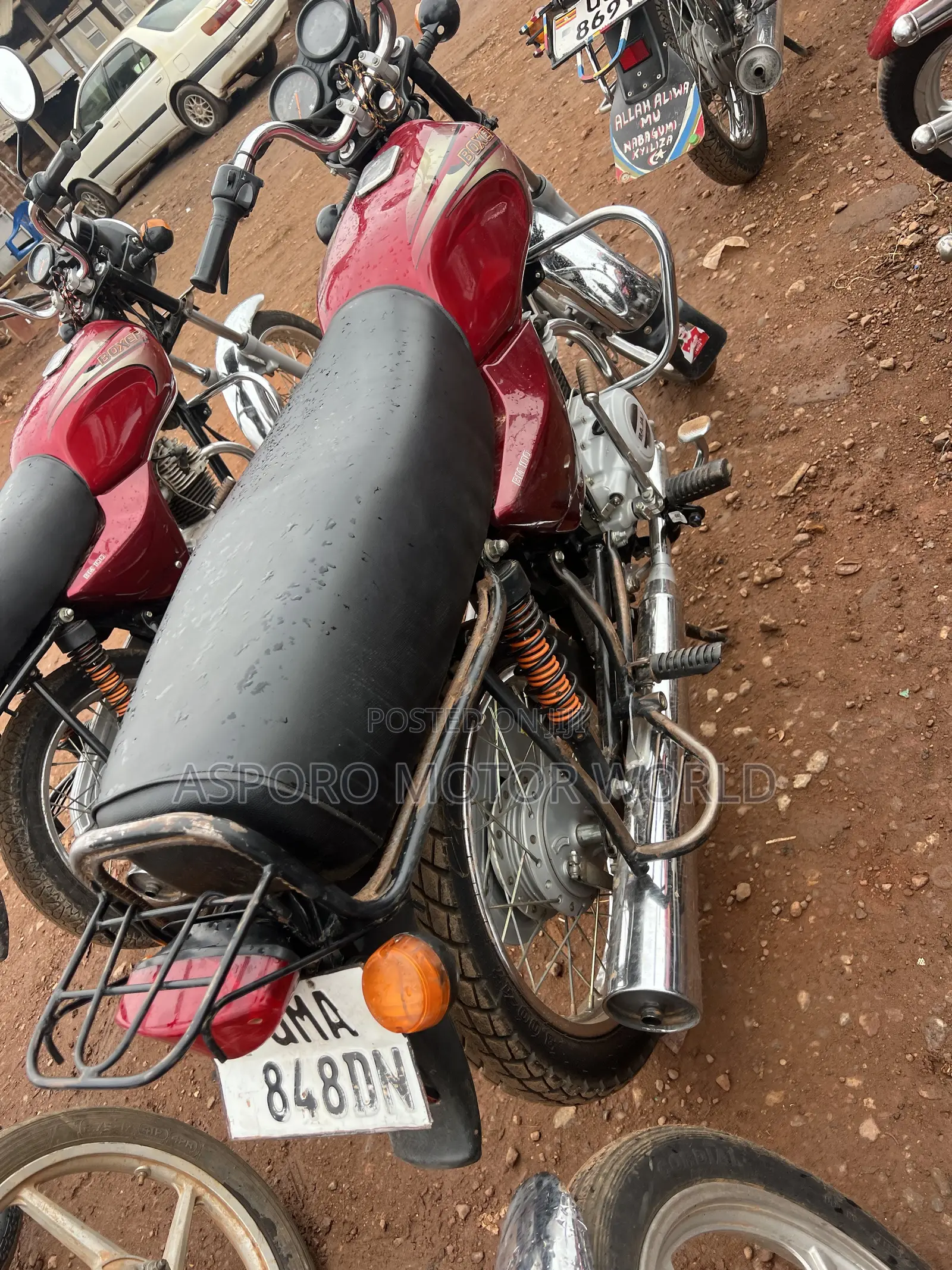 Bajaj Boxer 100 2025 Red