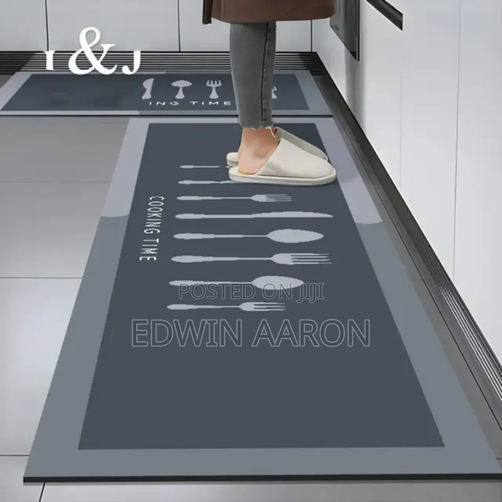 Non-Slip Water Absorbent Kitchen Mats