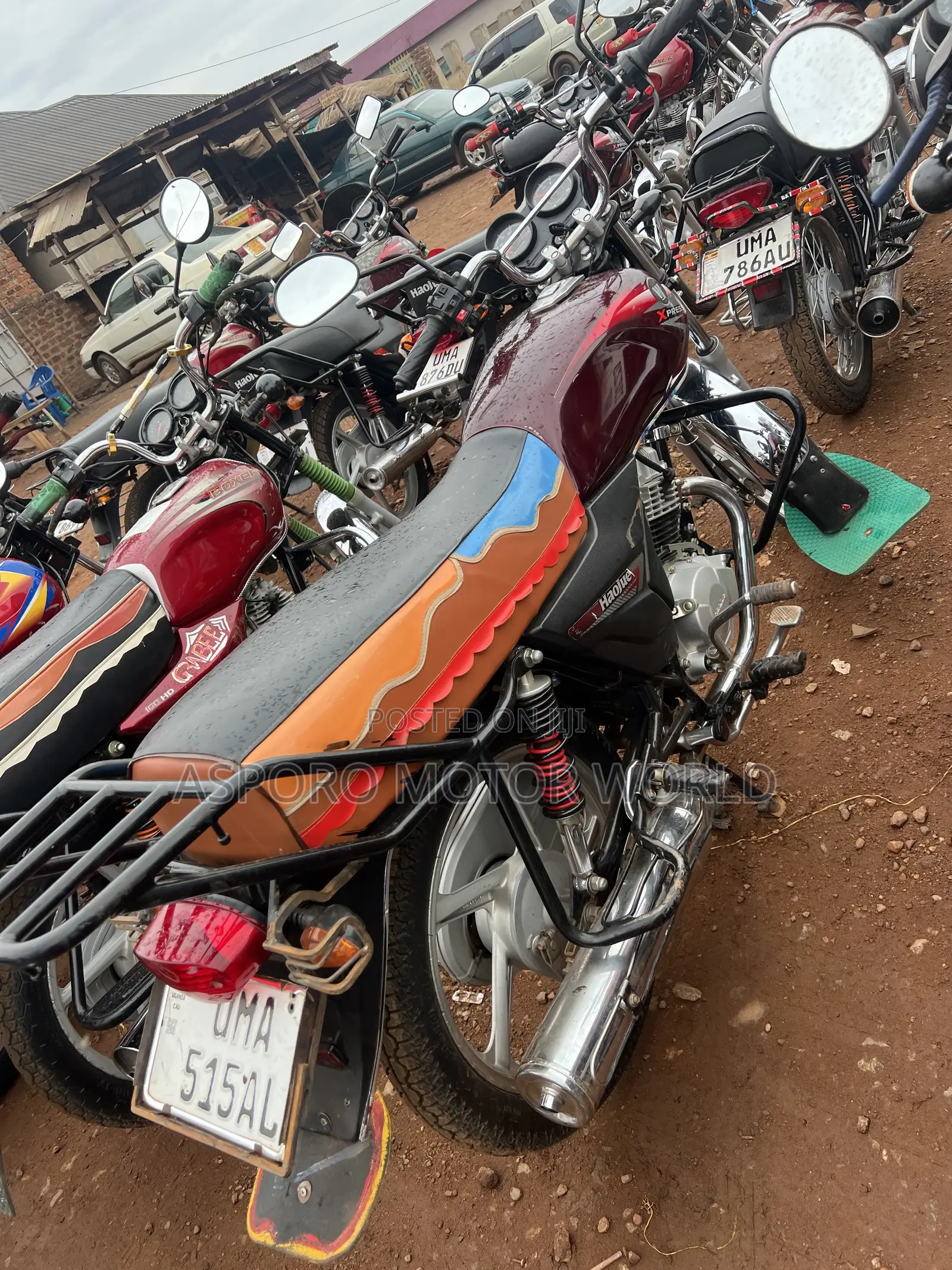 Haojue DK125 2026 Red
