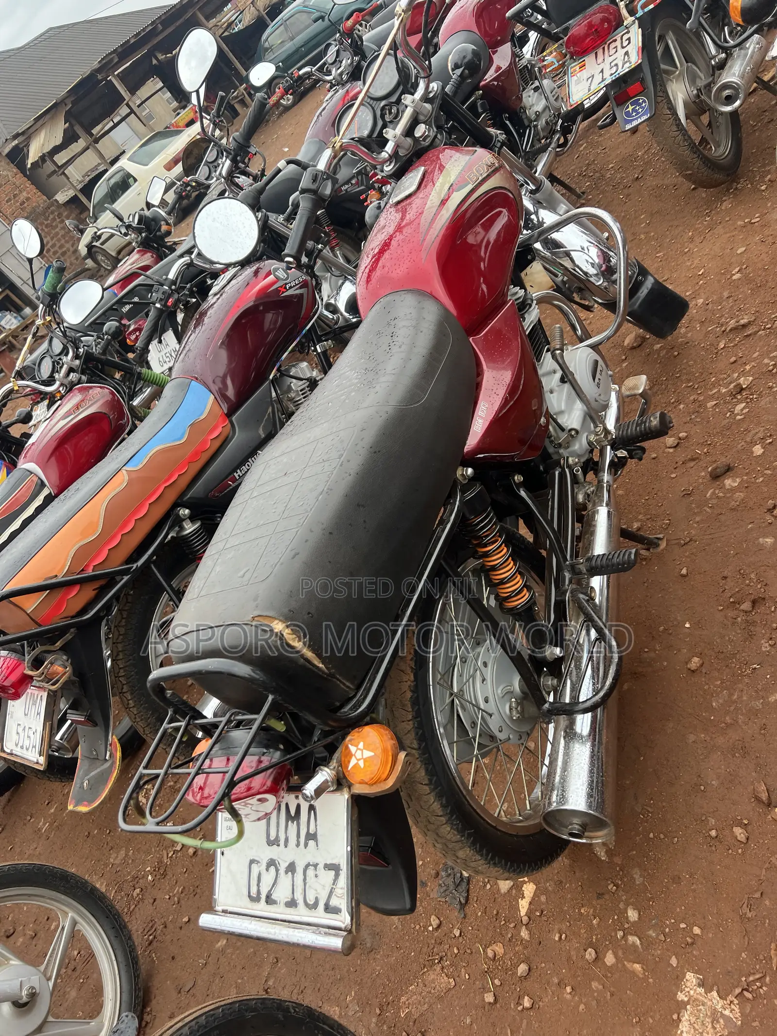 Bajaj Boxer 100 2026 Red