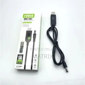 5v USB to 12v Dc Power Boost Cable Output 1A for Router