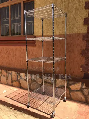 Chrome Wire Shelving