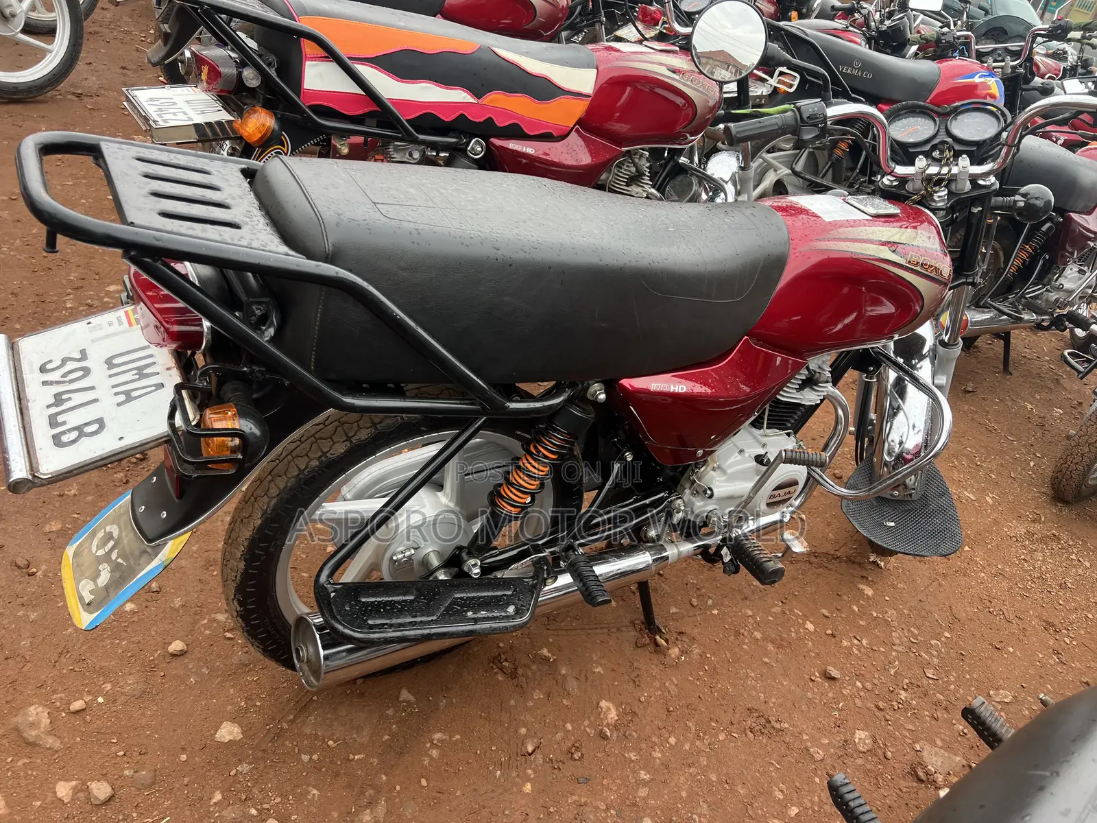 Bajaj Boxer 100 2026 Red