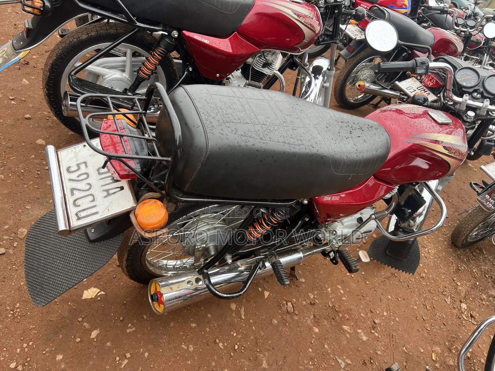 Bajaj Boxer 100 2026 Red