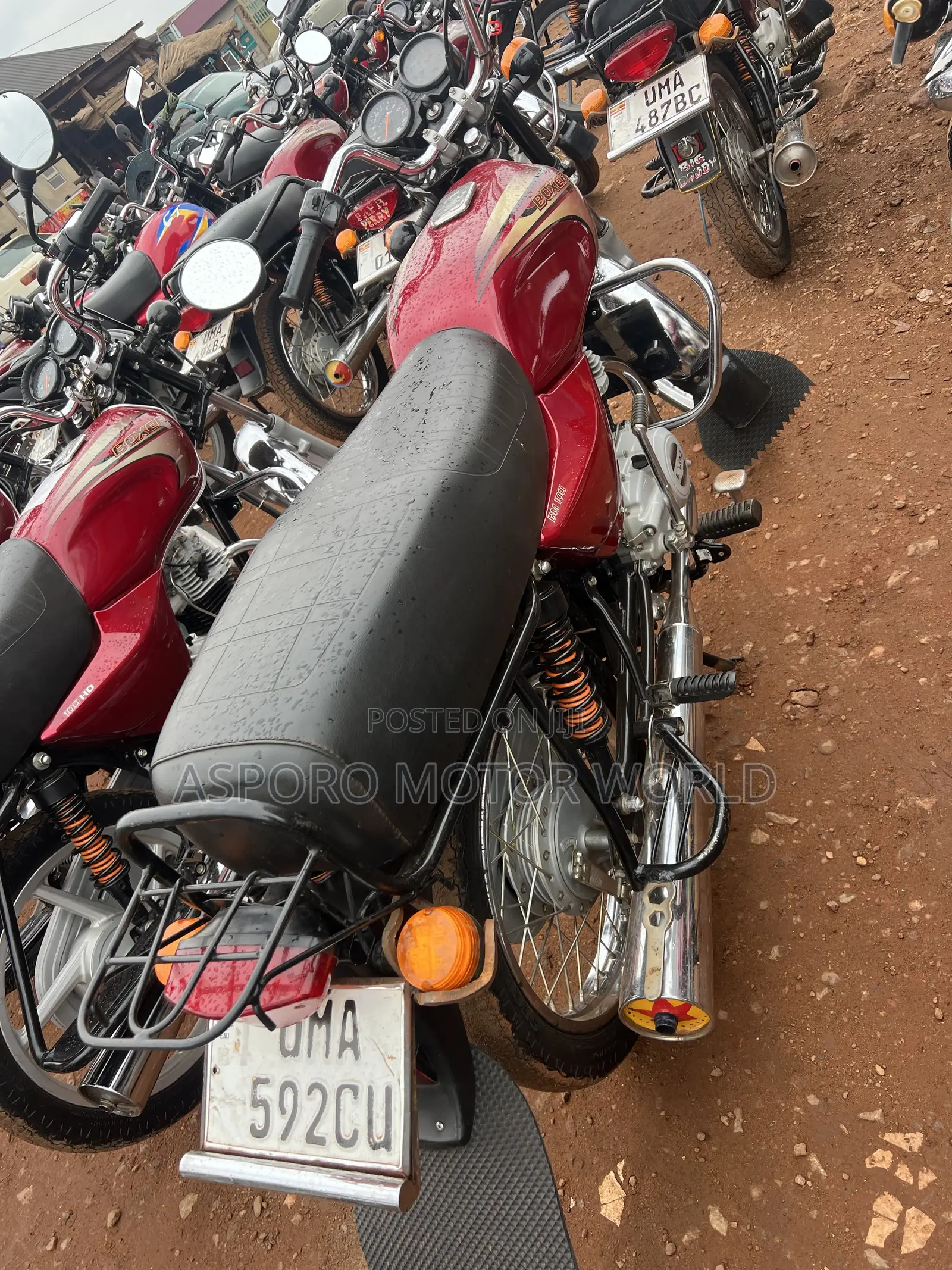 Bajaj Boxer 100 2026 Red