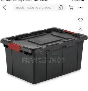 Heavy Duty Black Plastic Storage /Equipment Boxes