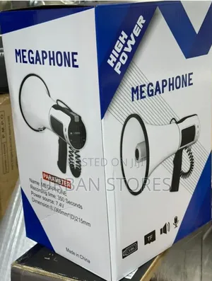 Rechargeable Megaphone With Bluetooth, USB and Microphone