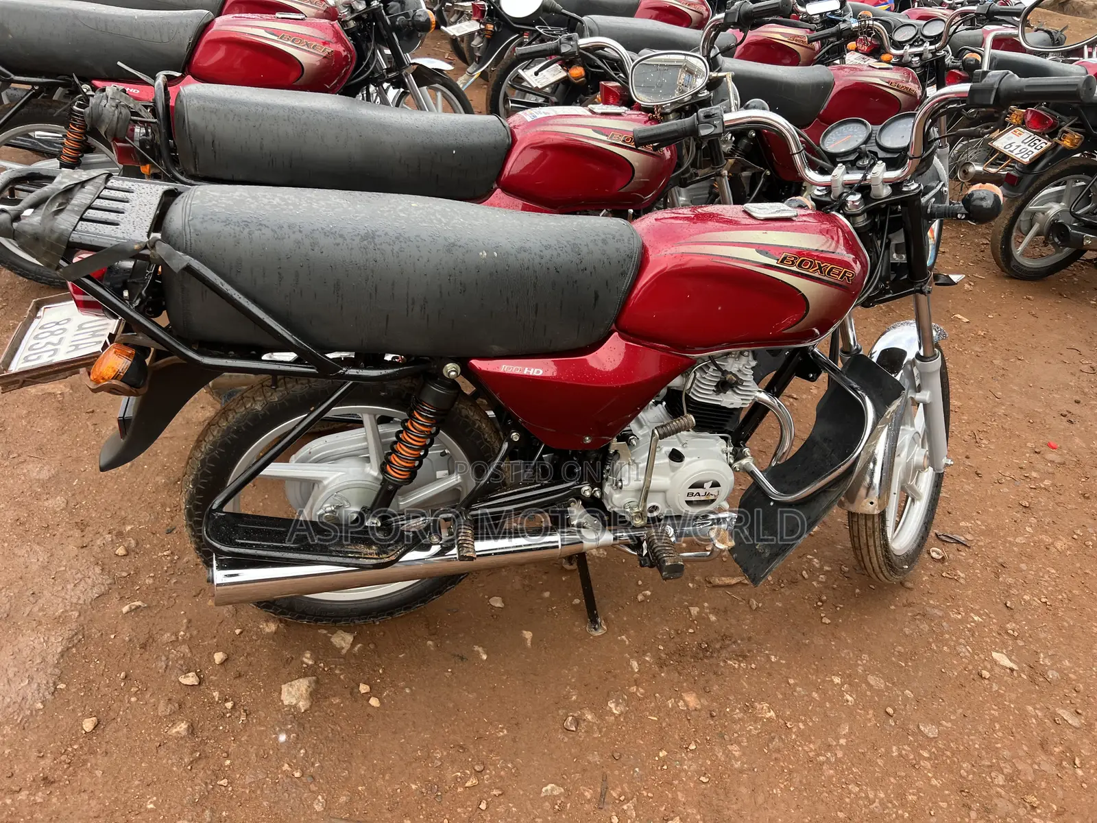Bajaj Boxer 100 2026 Red