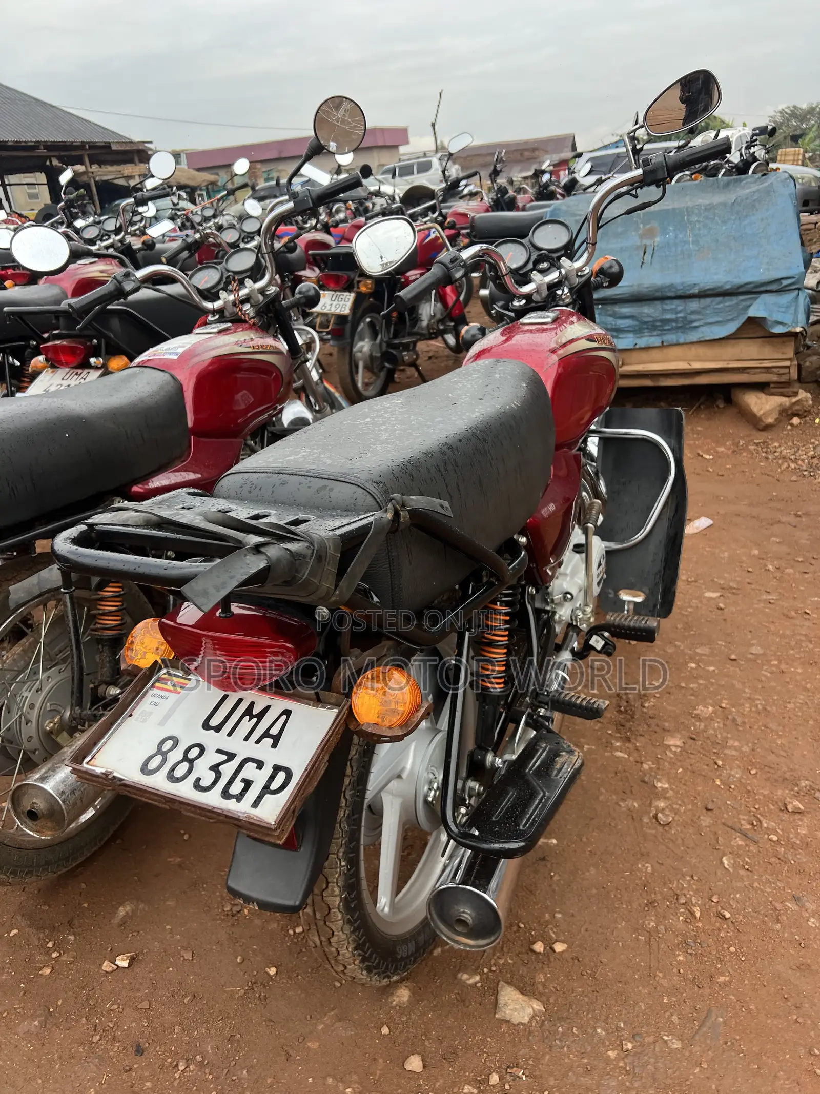 Bajaj Boxer 100 2026 Red