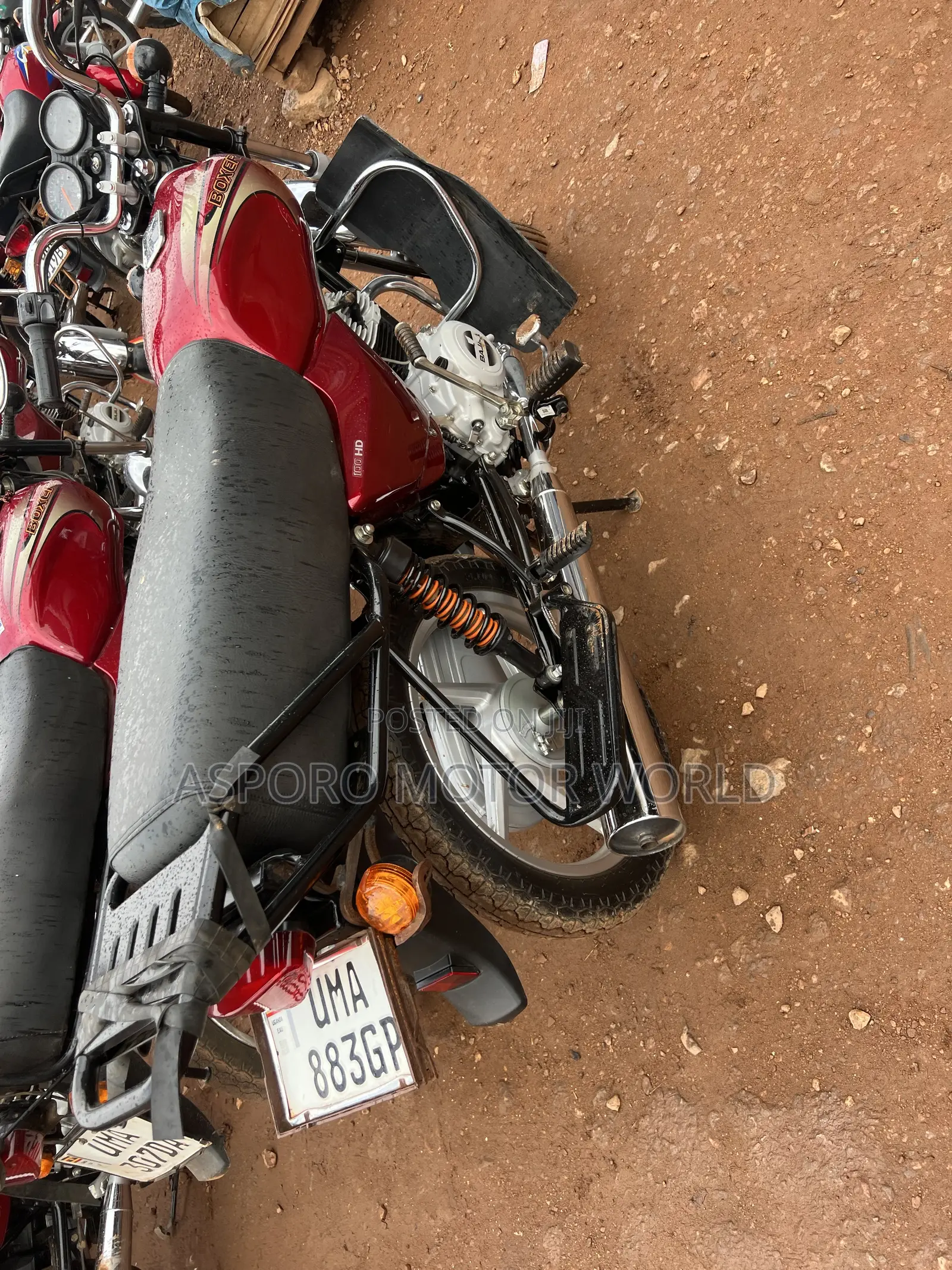 Bajaj Boxer 100 2026 Red