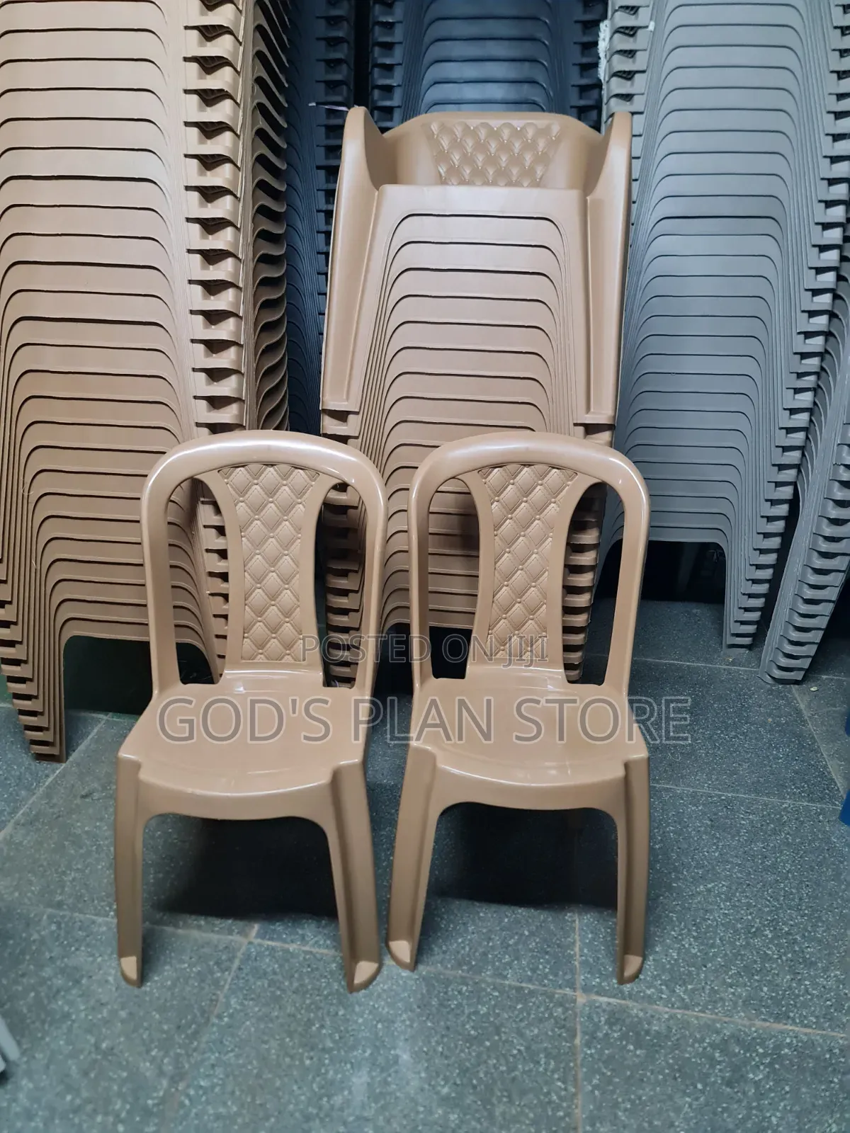 Pop Odette Brown Plastic Chairs Plastic Chairs