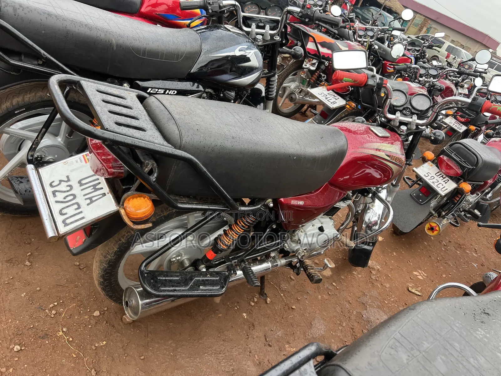 Bajaj Boxer 100 2026 Red