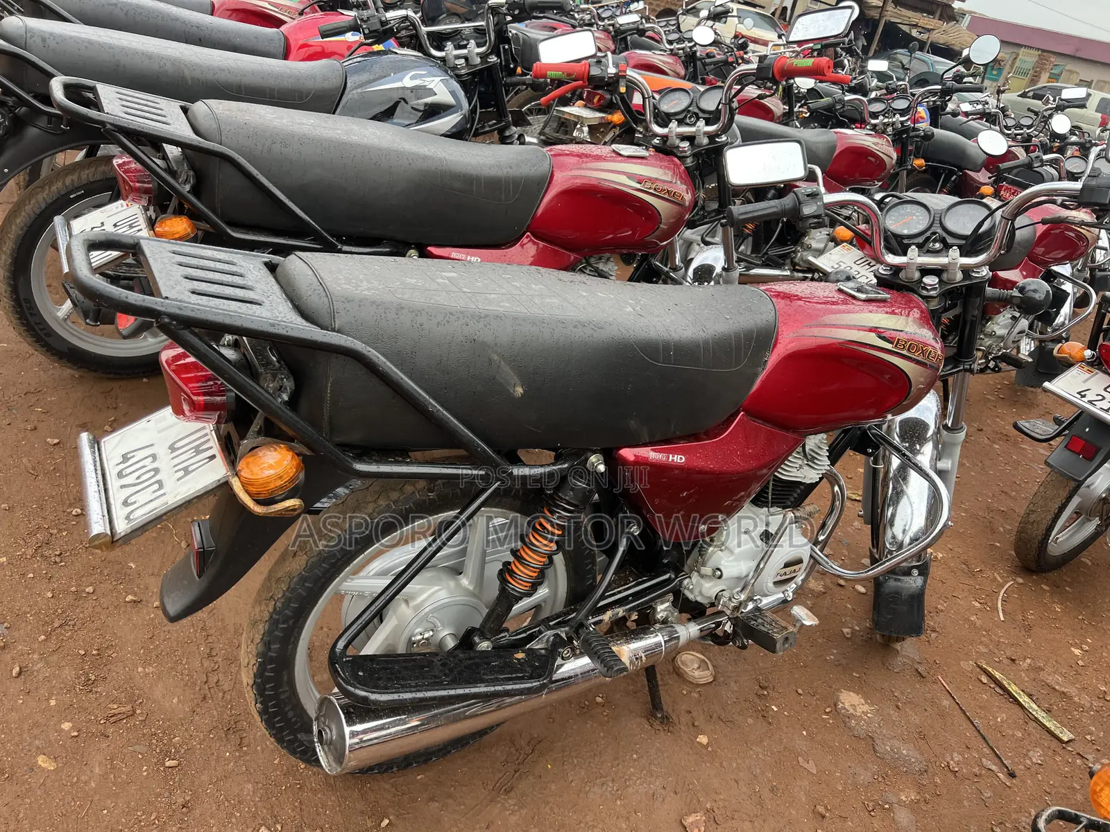 Bajaj Boxer 100 2026 Red