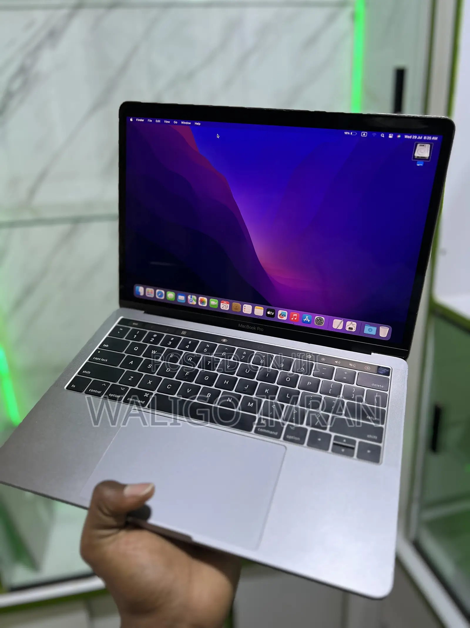 Laptop Apple MacBook Pro 2017 8GB Intel Core i5 SSD 256GB