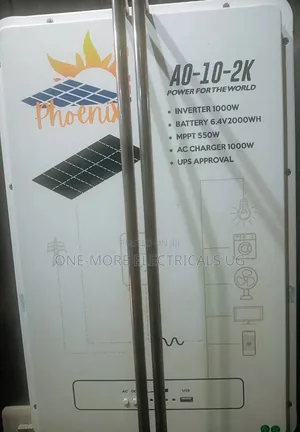 Smart Hybrid Inverter With Battery and MPPT Charge Controller 10-