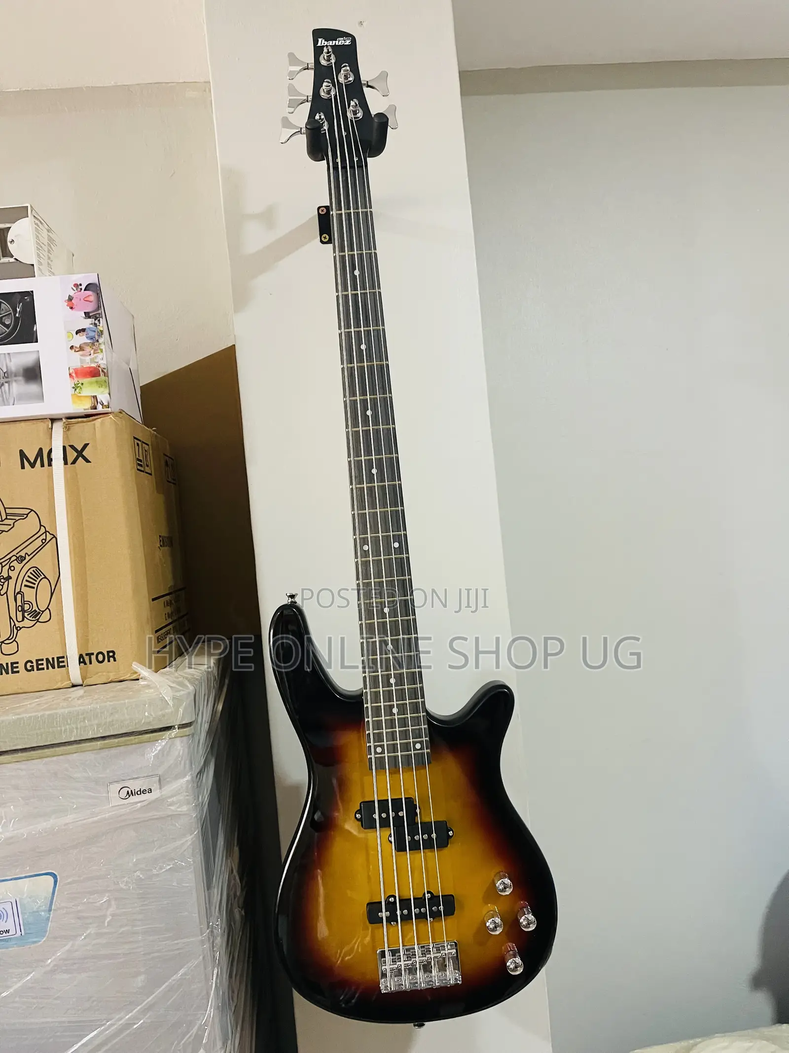 Brandnew Electric Ibanez Mahogany Solid 5strings Bass Guitar