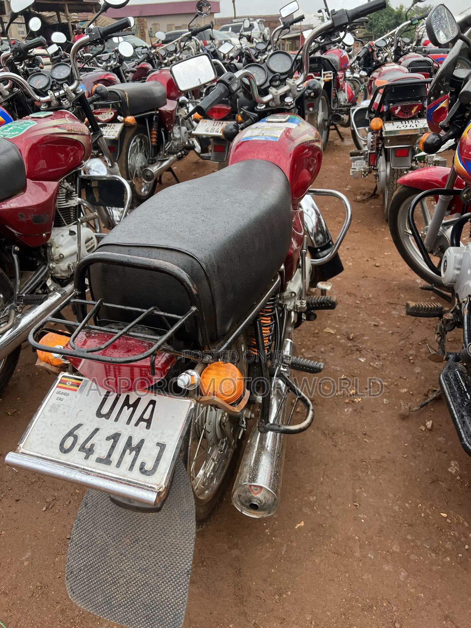 Bajaj Boxer 100 2025 Red