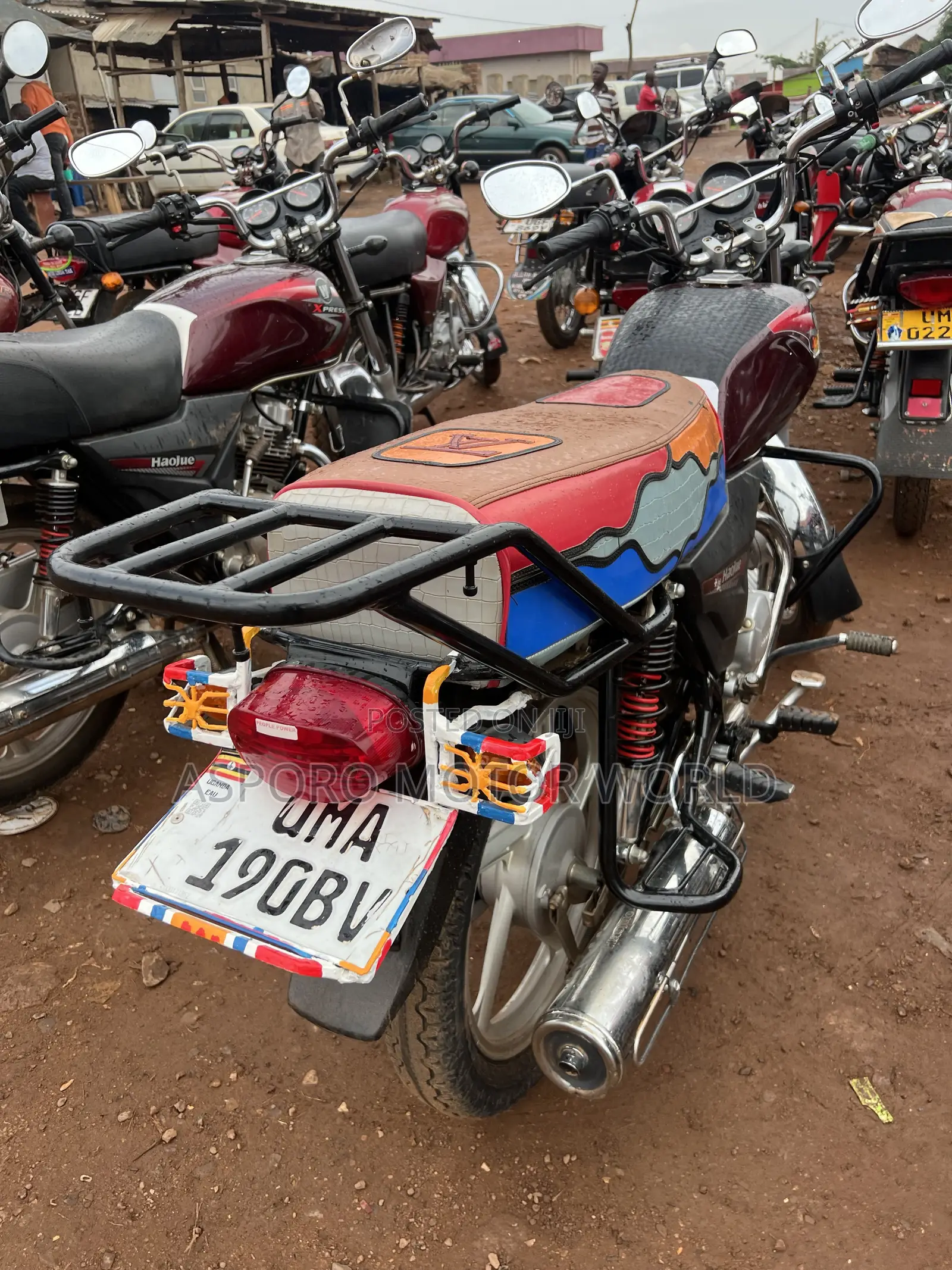 Haojue DK125 2026 Red