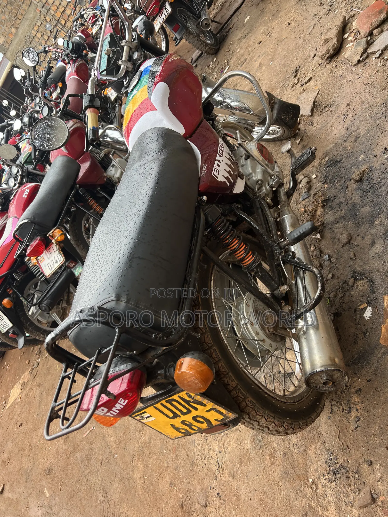 Bajaj Boxer 100 2017 Red