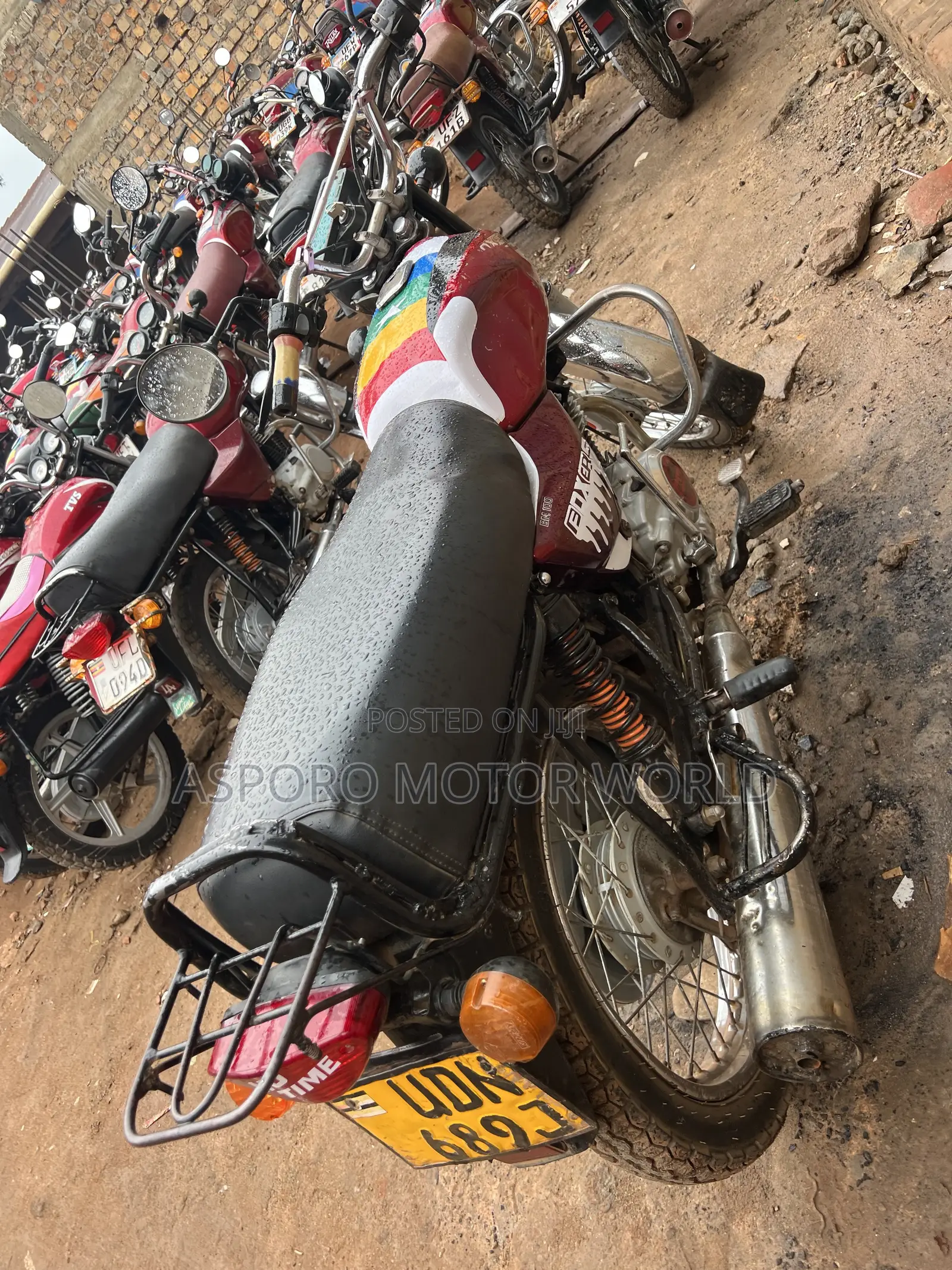 Bajaj Boxer 100 2017 Red