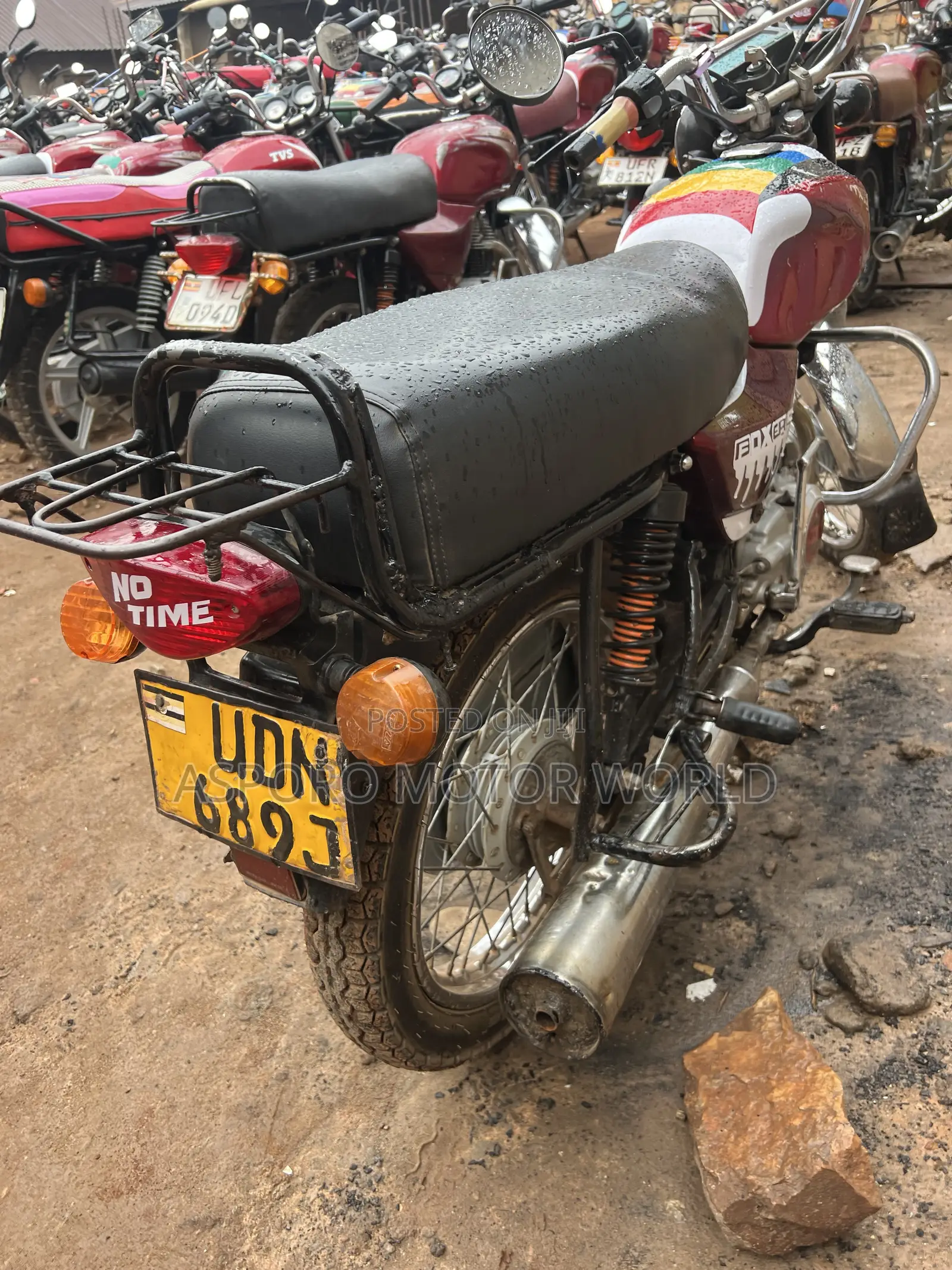 Bajaj Boxer 100 2017 Red