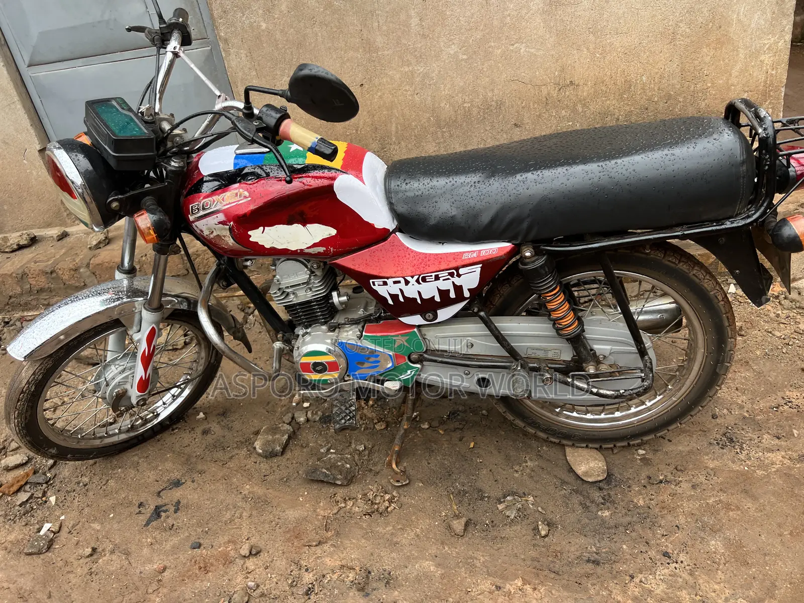 Bajaj Boxer 100 2017 Red