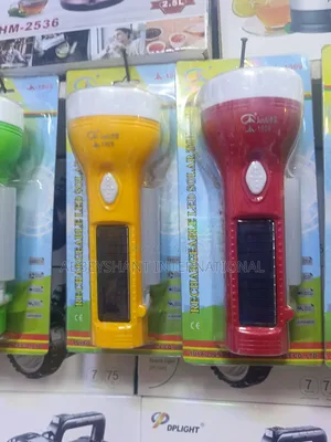 Rechargeable Solar LED Torches