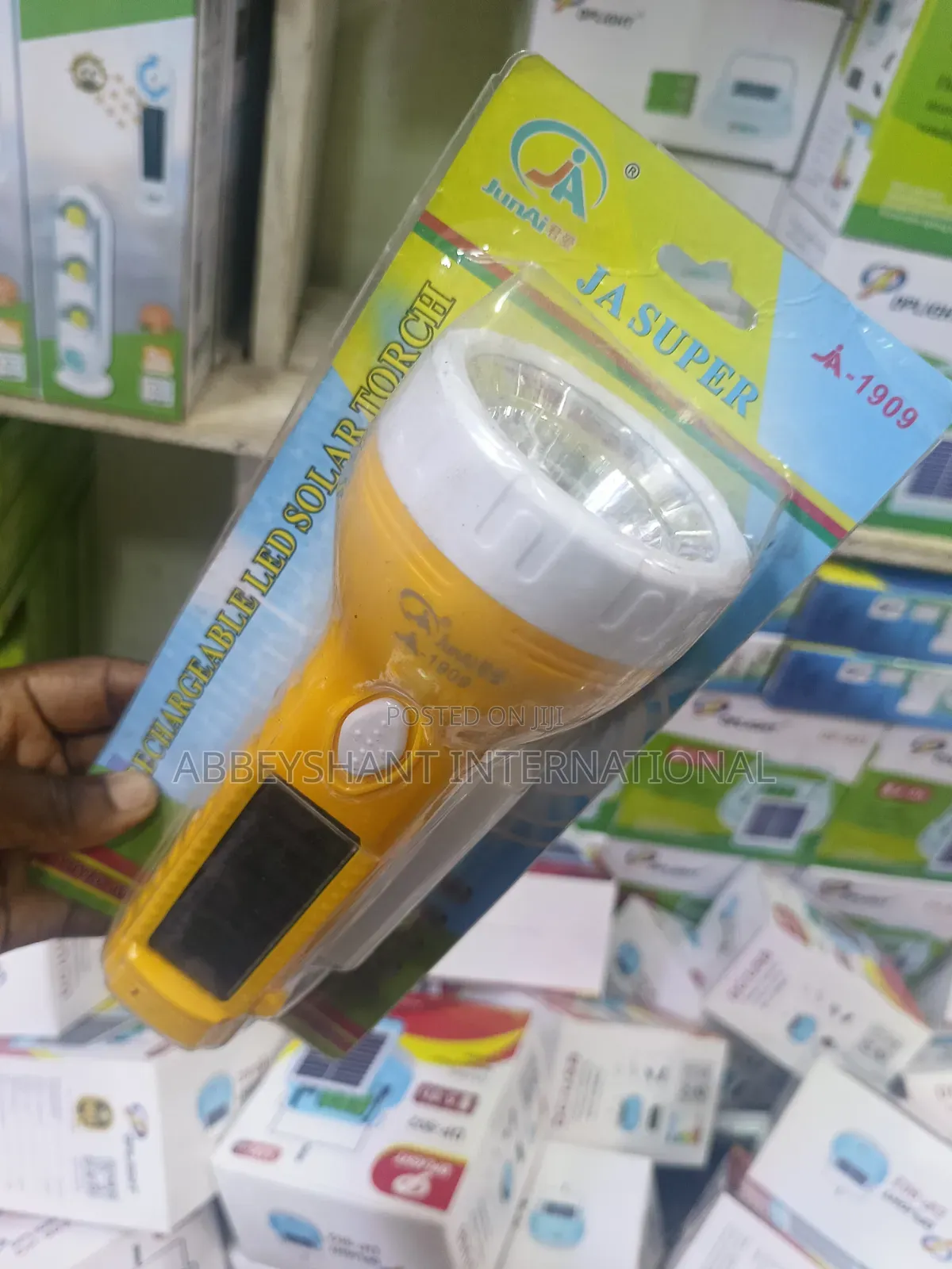 Rechargeable Solar LED Torches