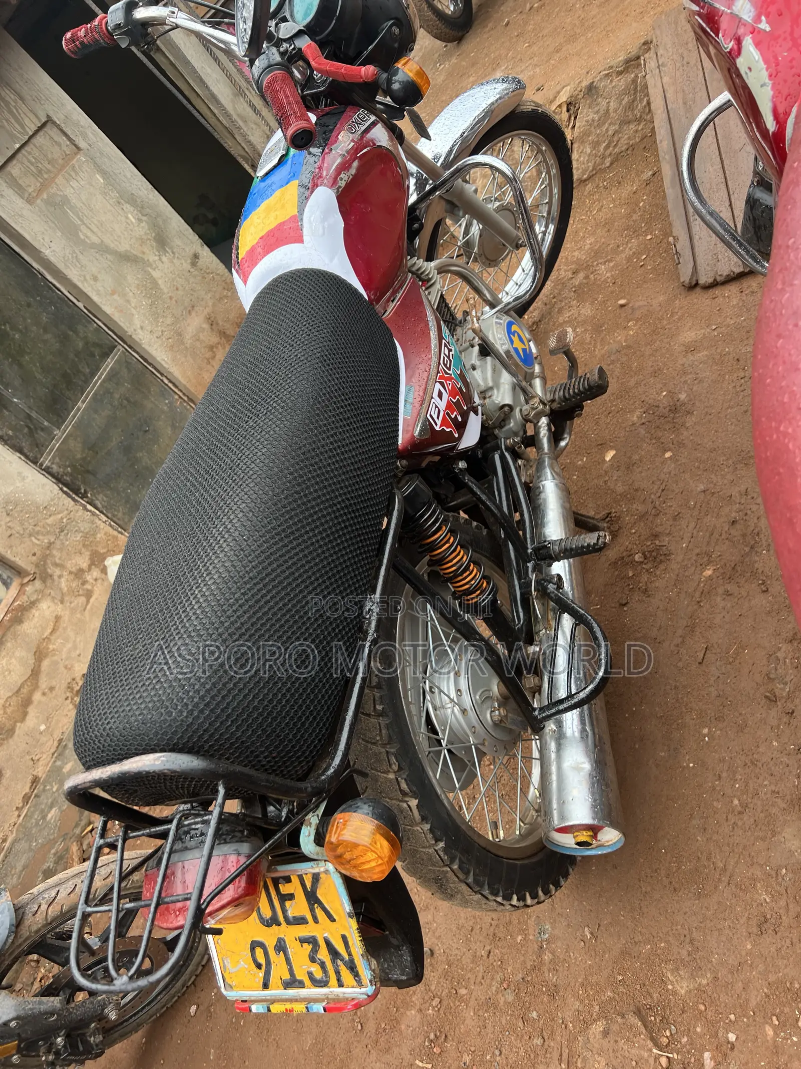 Bajaj Boxer 100 2018 Red