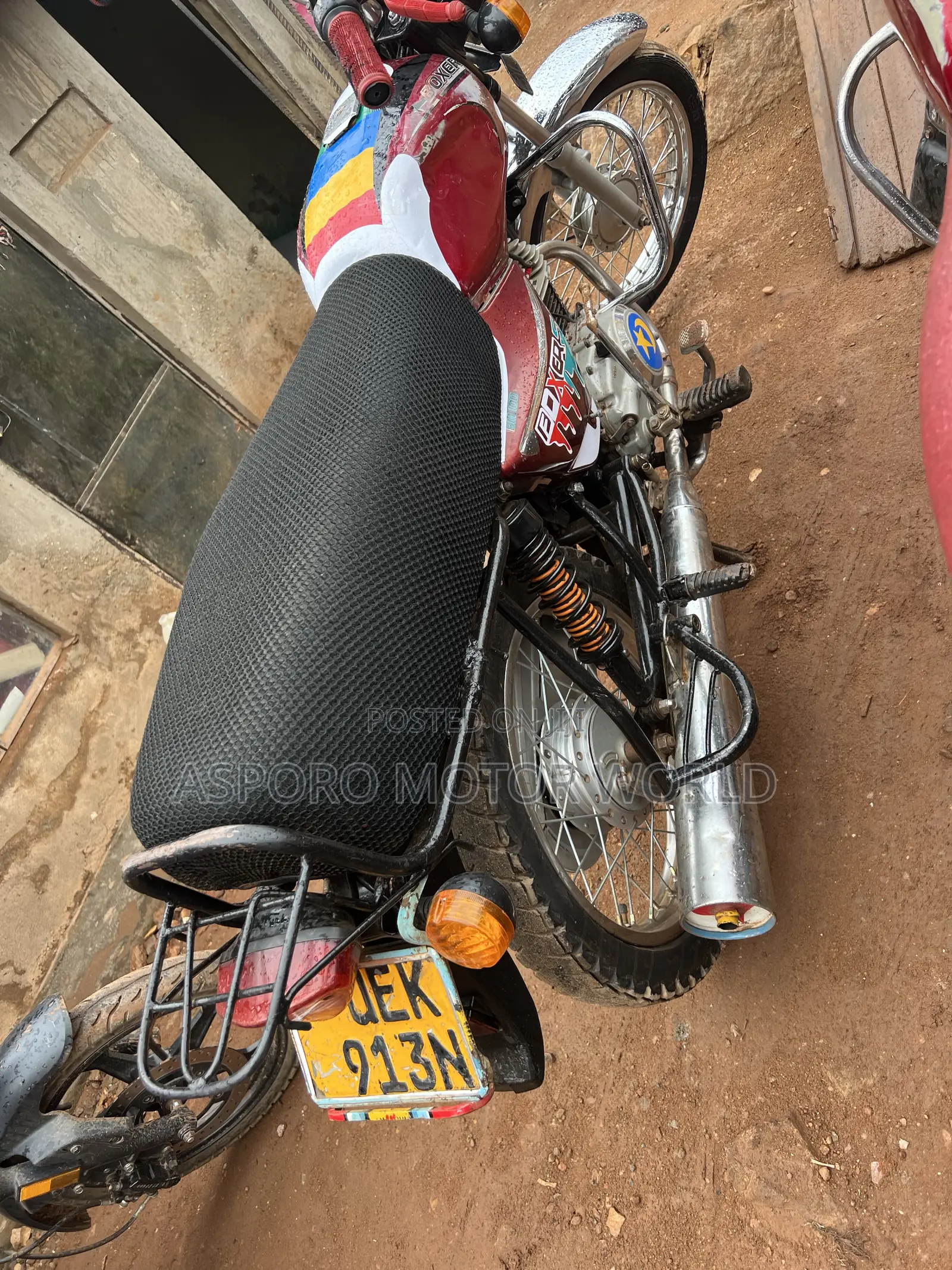 Bajaj Boxer 100 2018 Red