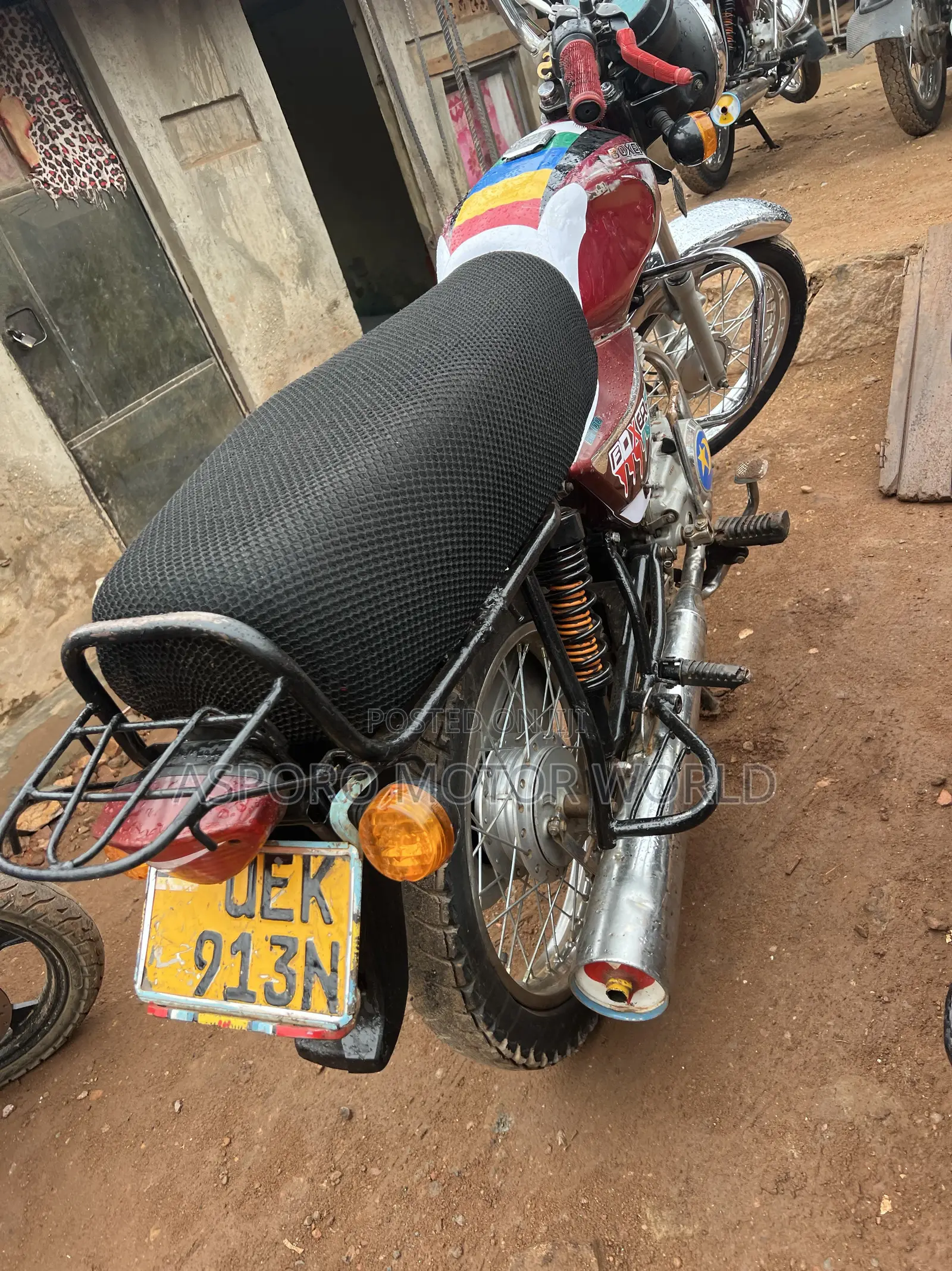 Bajaj Boxer 100 2018 Red
