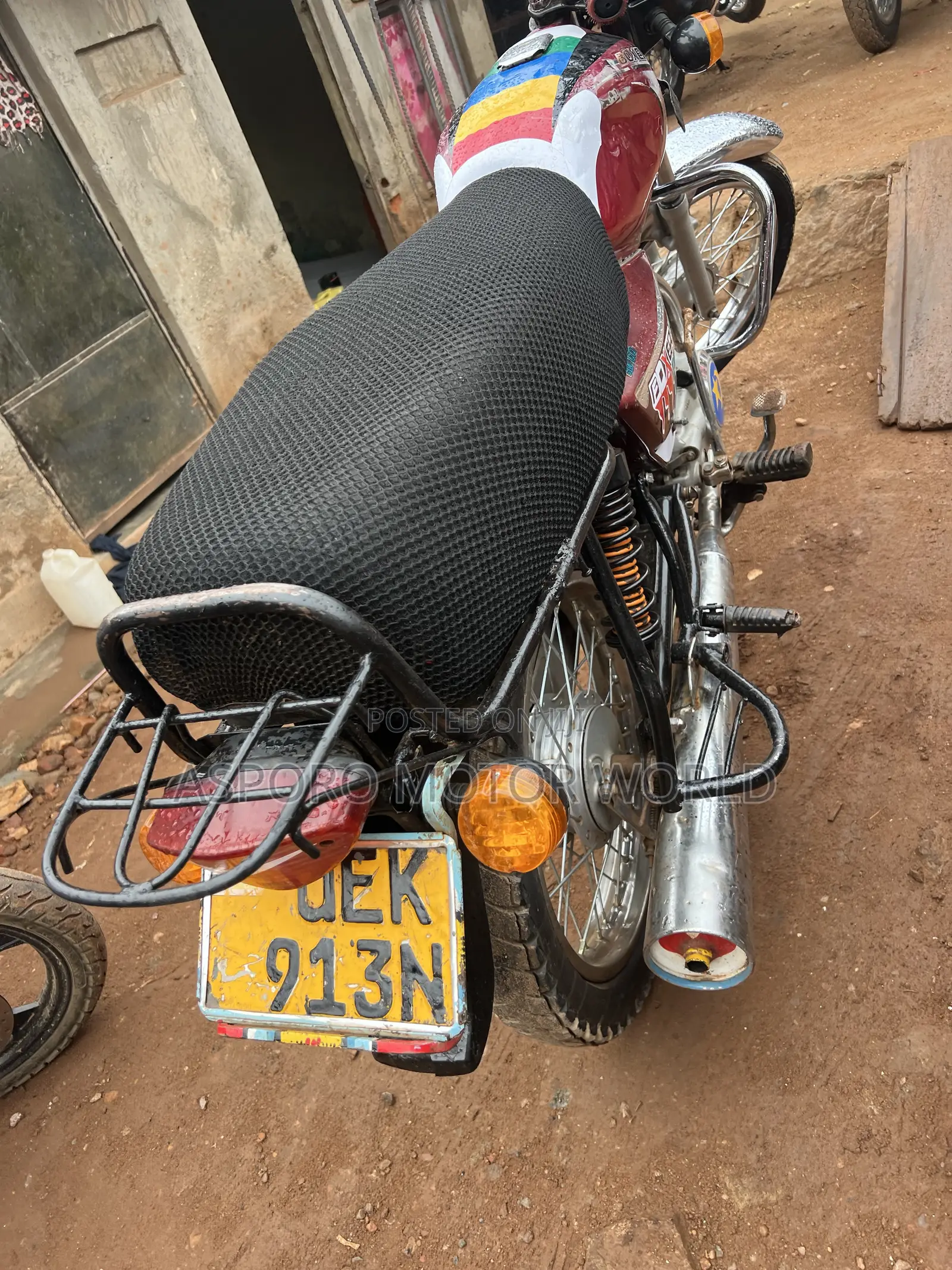 Bajaj Boxer 100 2018 Red