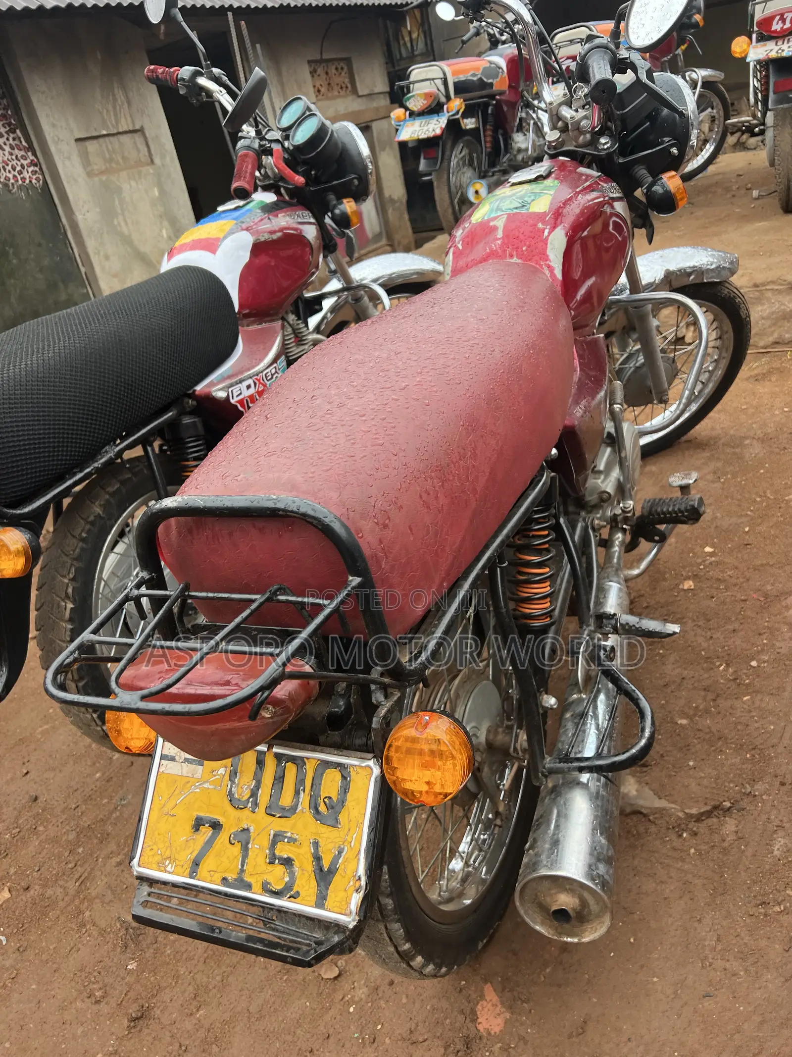 Bajaj Boxer 100 2018 Red