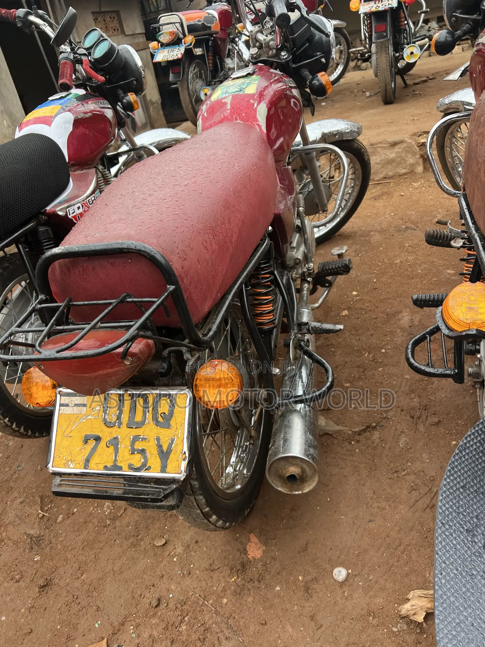Bajaj Boxer 100 2018 Red