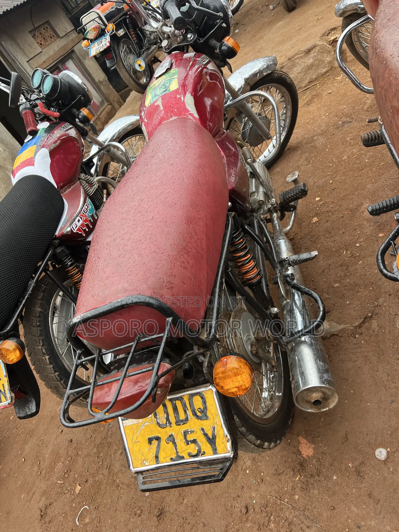 Bajaj Boxer 100 2018 Red