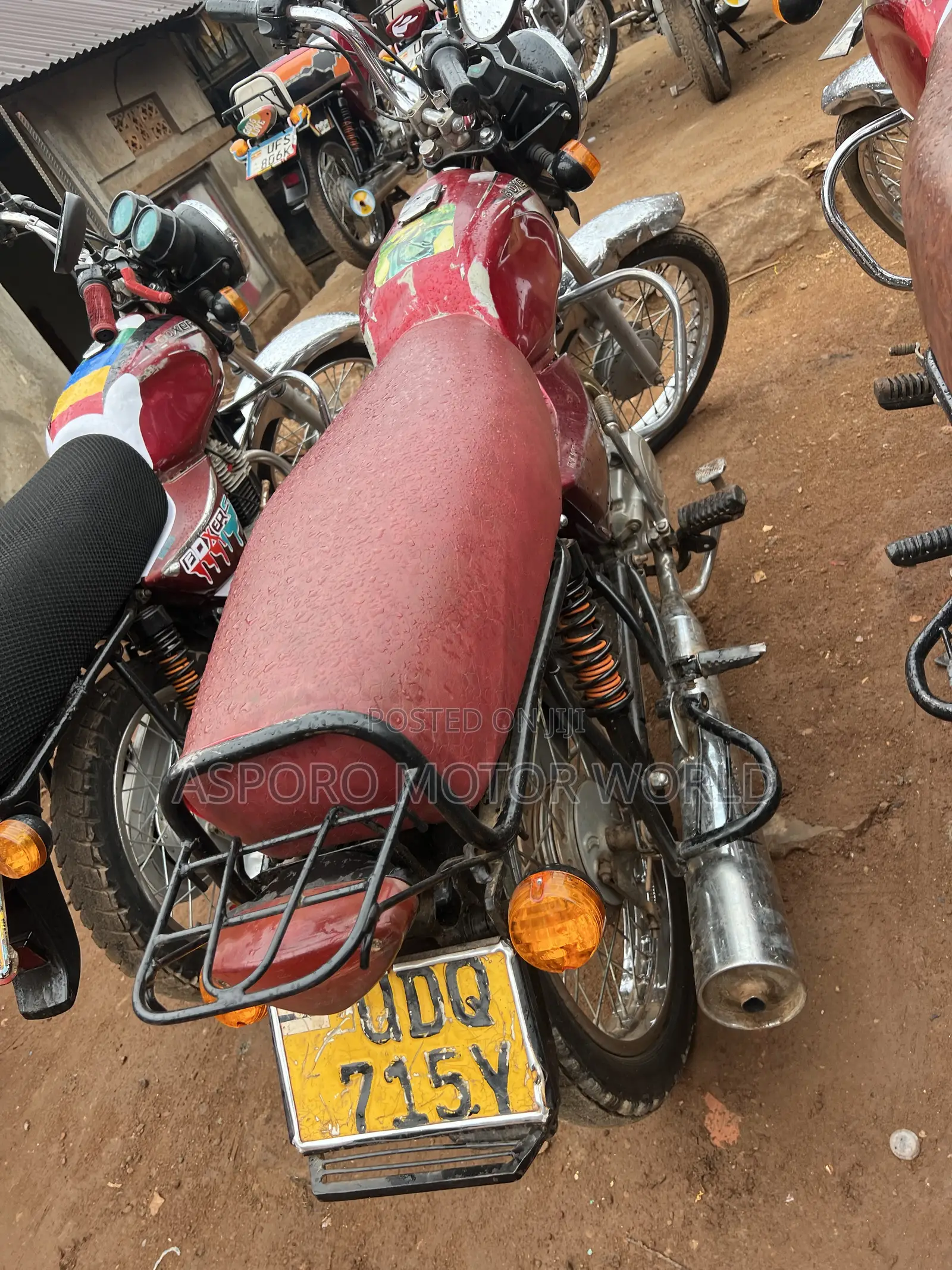 Bajaj Boxer 100 2018 Red