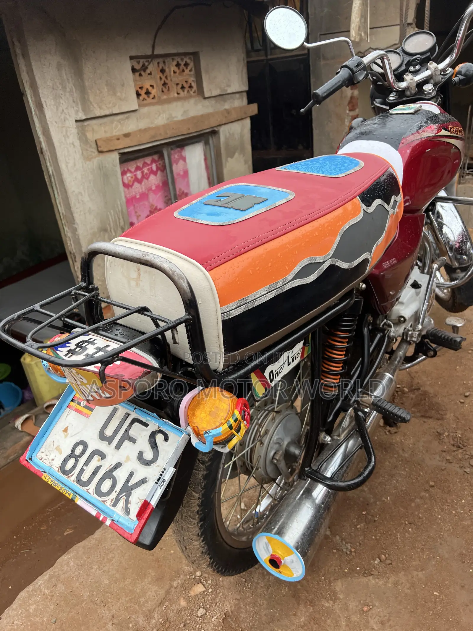 Bajaj Boxer 100 2023 Red