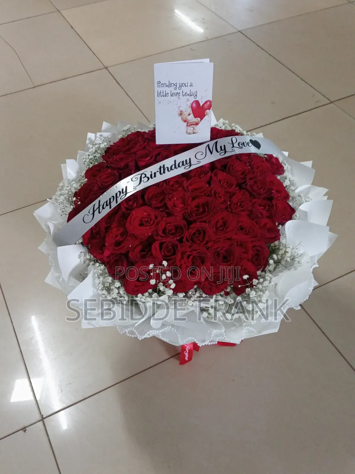 White and Red Bouquet