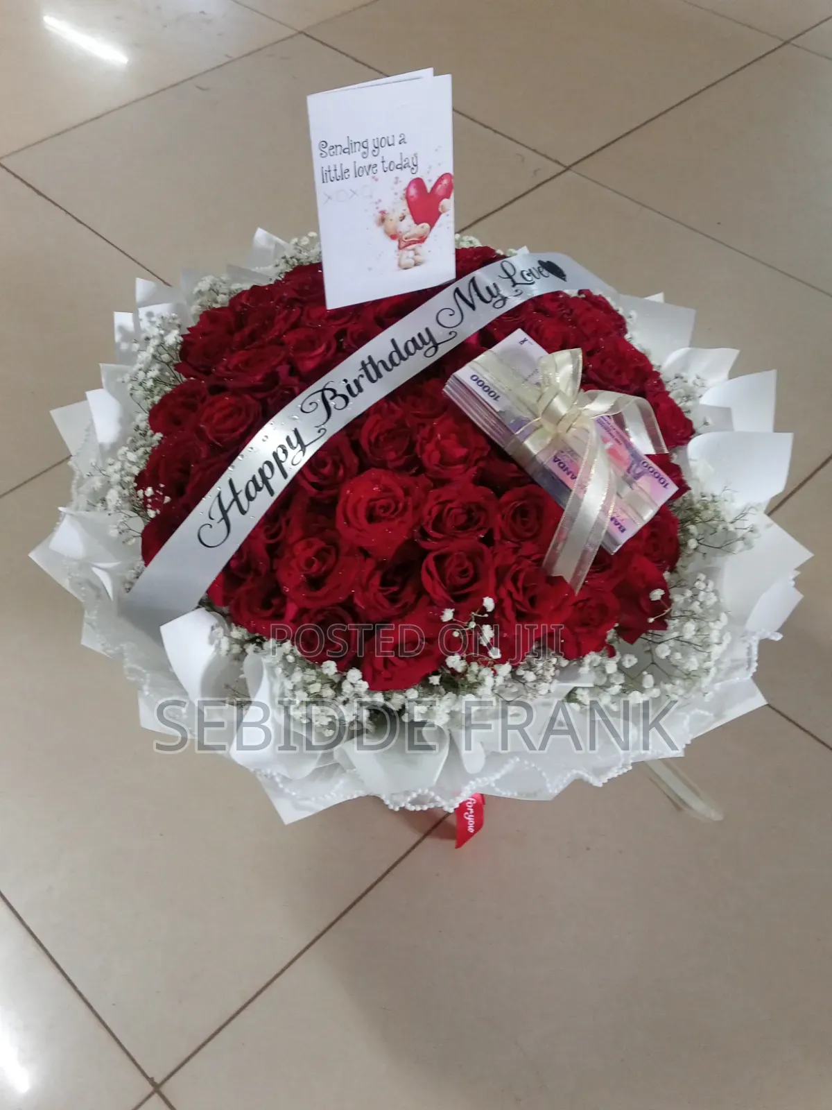 White and Red Bouquet
