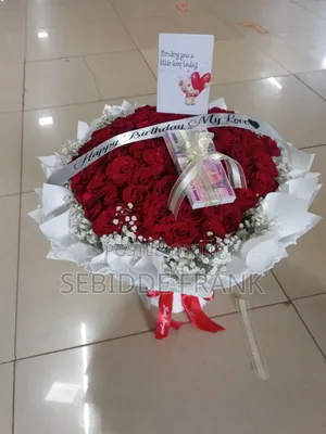White and Red Bouquet