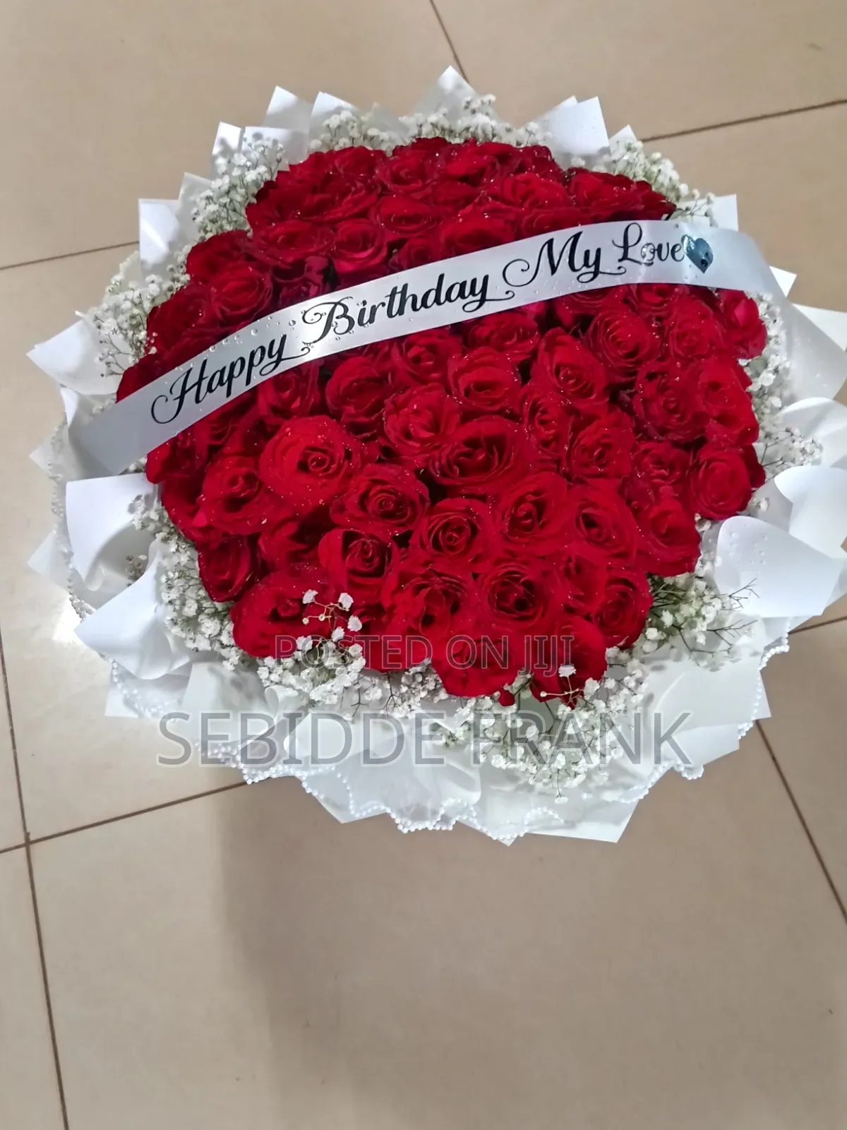 White and Red Bouquet