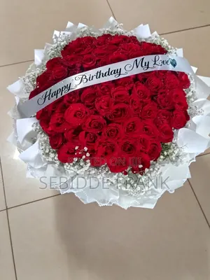 White and Red Bouquet