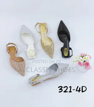 Navy Blue Pump Shoe