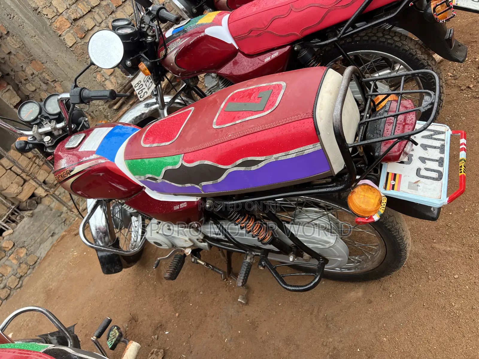 Bajaj Boxer 100 2022 Red