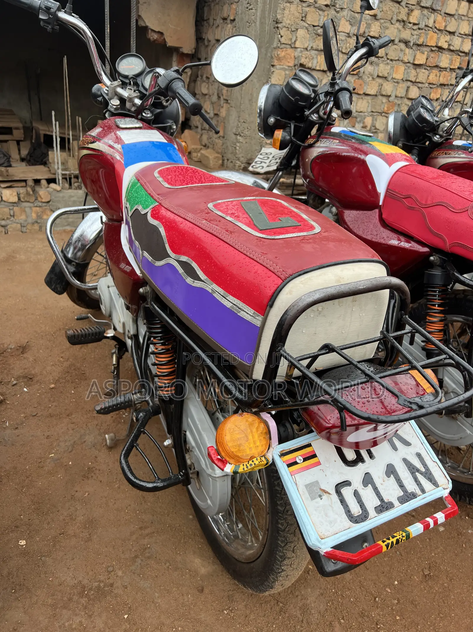 Bajaj Boxer 100 2022 Red