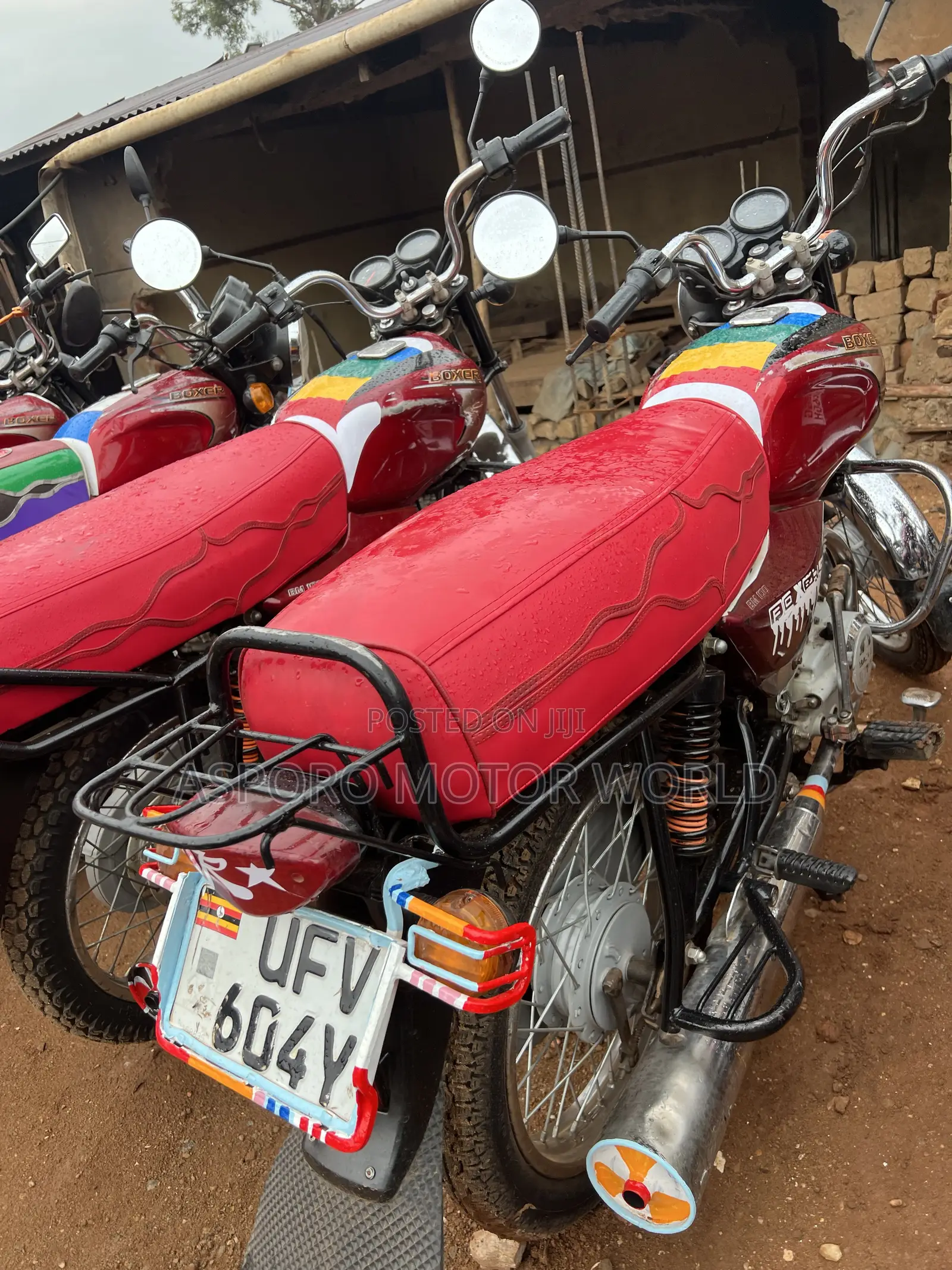 Bajaj Boxer 100 2023 Red