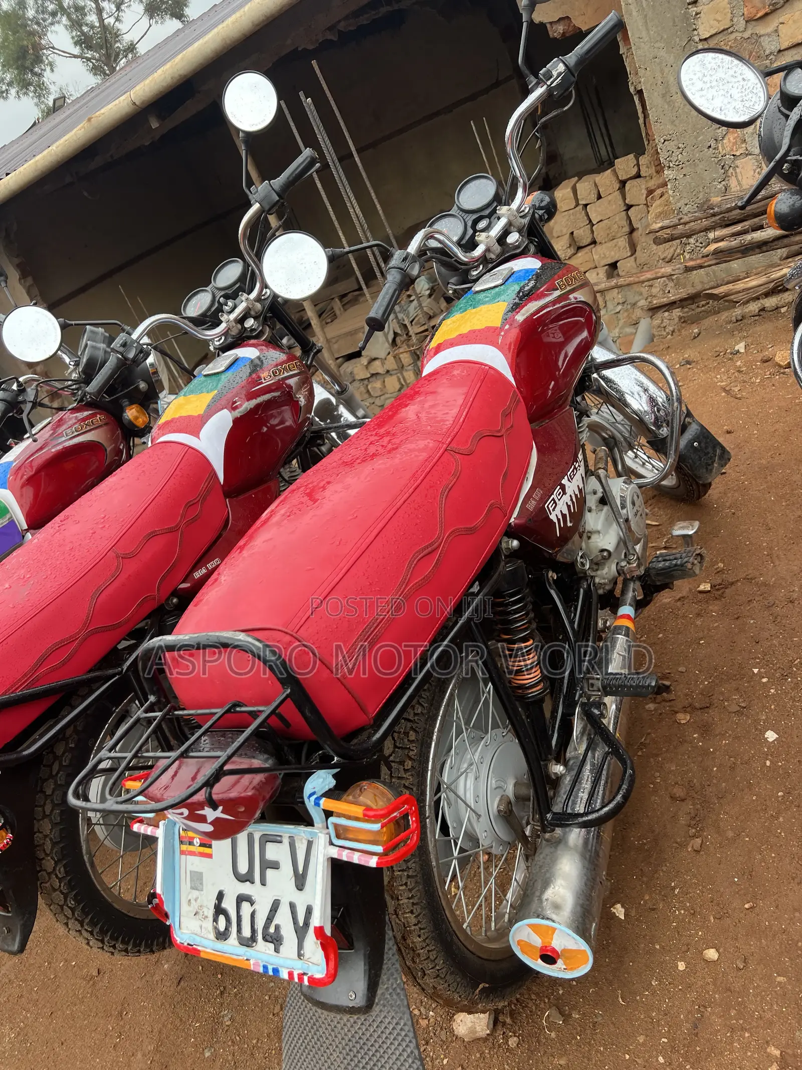 Bajaj Boxer 100 2023 Red