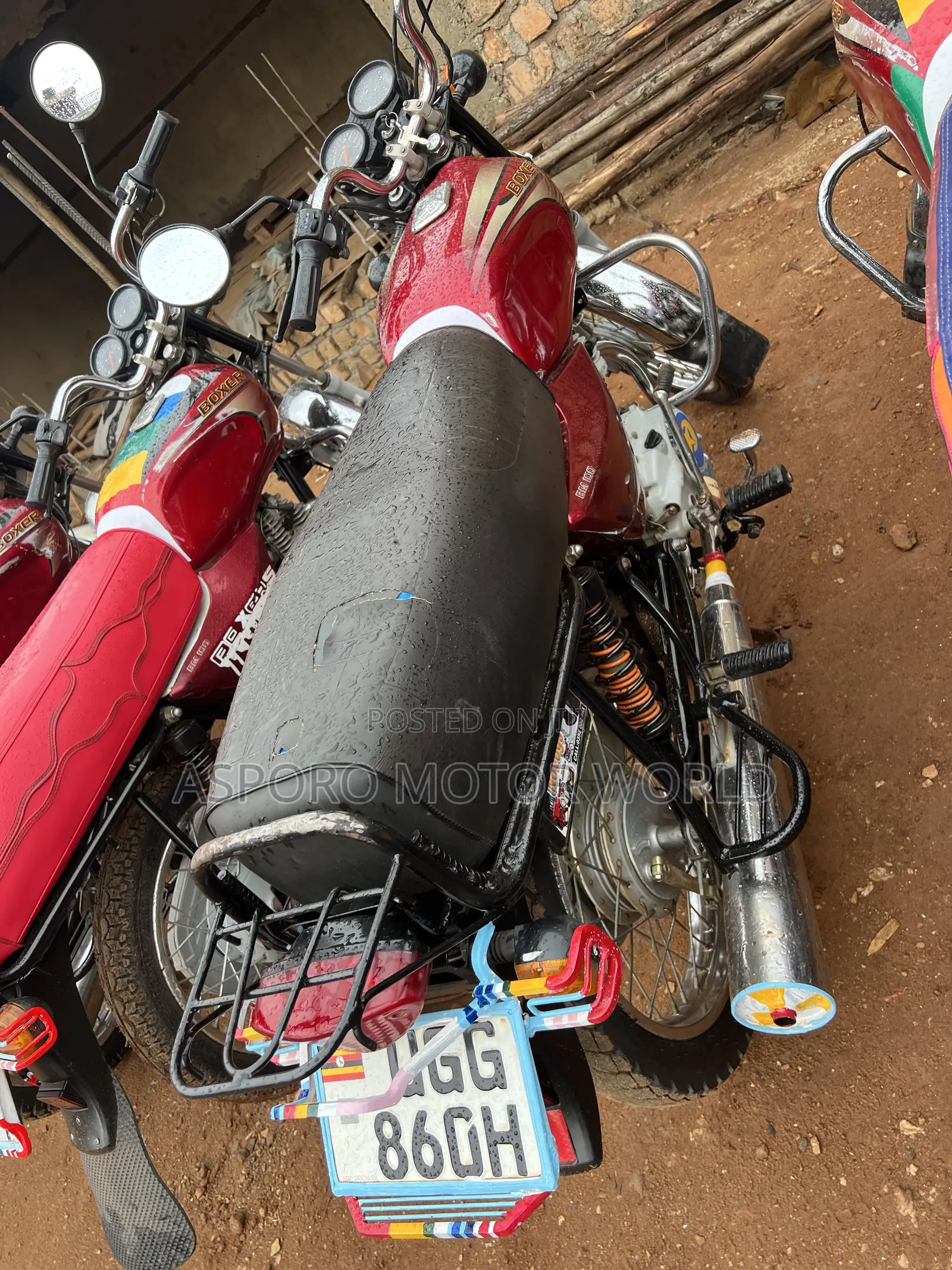 Bajaj Boxer 100 2024 Red