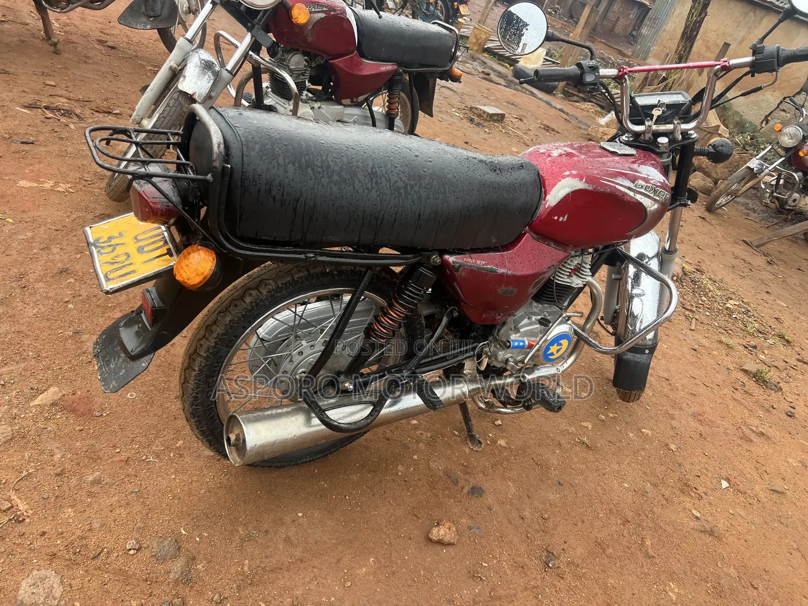 Bajaj Boxer 100 2017 Red